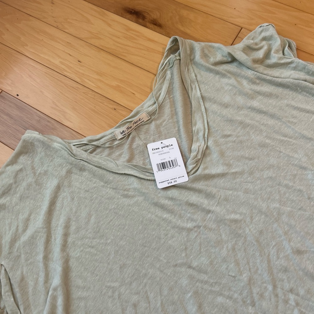 NWT We the Free Free People Ponderosa Women’s Top Tunic - Picture 11 of 11